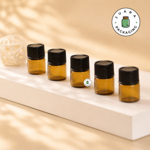 Botol Kaca Amber Mini - 2 ml