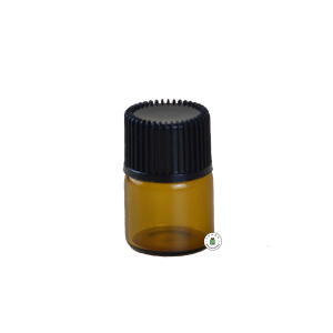 Botol Kaca Amber Mini - 2 ml