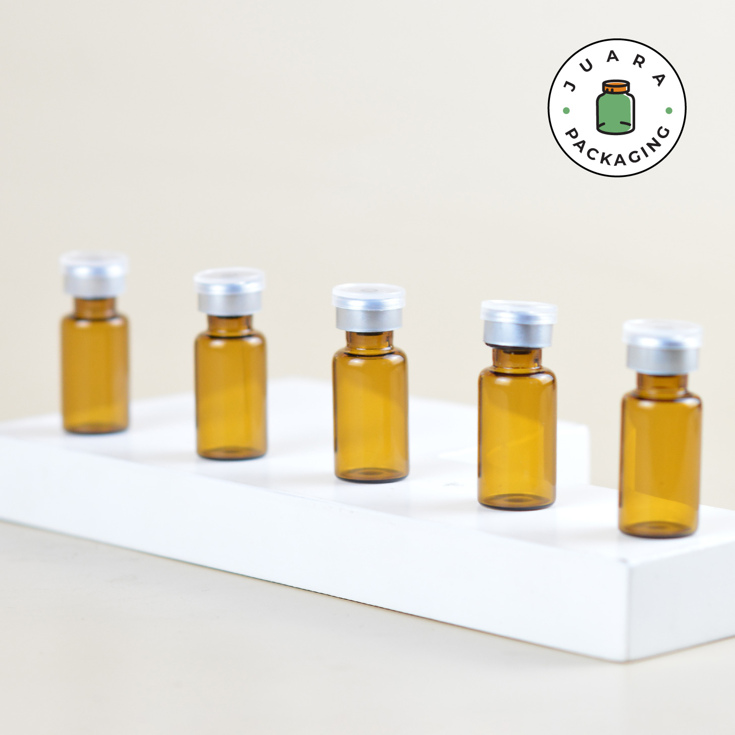 Botol Sample Amber - 3 ml - Image 2