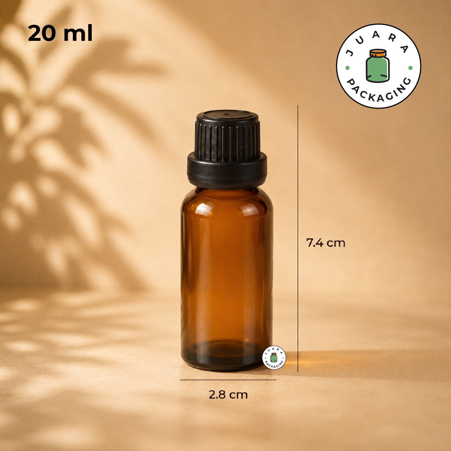 Botol Amber Dropper - 20 ml - Image 3