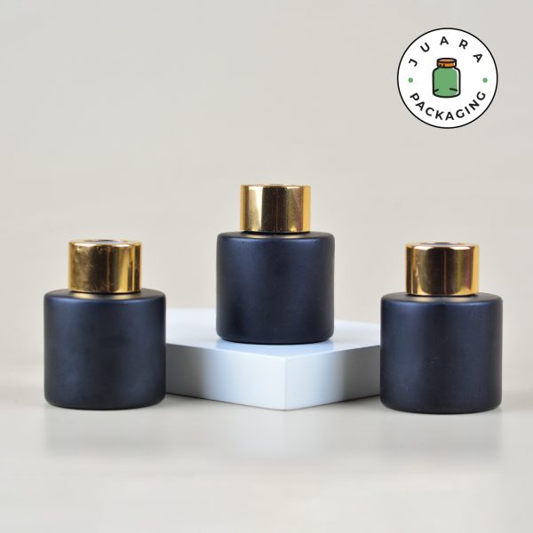 Botol Kaca Diffuser Hitam - 30ml - Image 2