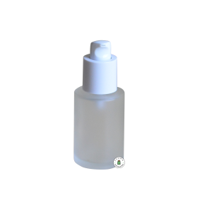 Botol Kaca Frosted Pump - 30 ml