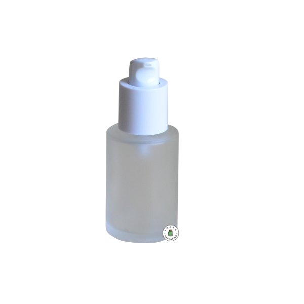 Botol Kaca Frosted Pump - 30 ml