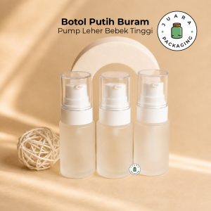 Botol Kaca Pump Bebek Tinggi - 30 ml