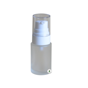 Botol Pump Putih Tutup Tebal - 30 ml