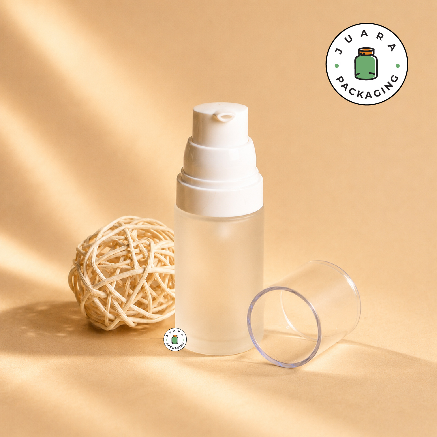Botol Kaca Pump Tutup Bebek - 30 ml - Image 4