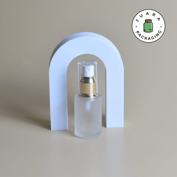 Botol Spray Kaca Leher Gold - 30 ml - Image 4
