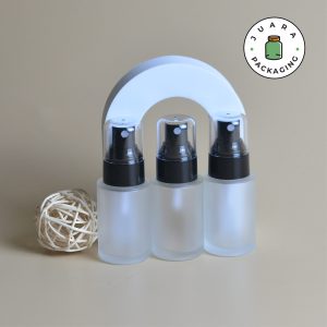 Botol Spray Tutup Hitam Transparan - 30 ml