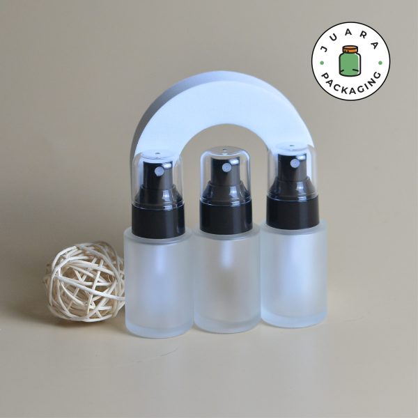 Botol Spray Tutup Hitam Transparan - 30 ml - Image 2
