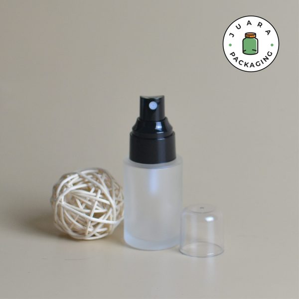 Botol Spray Tutup Hitam Transparan - 30 ml - Image 5