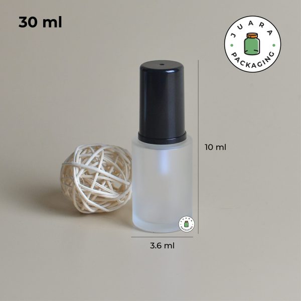 Botol Pump Tutup Hitam Tinggi - 30 ml - Image 5