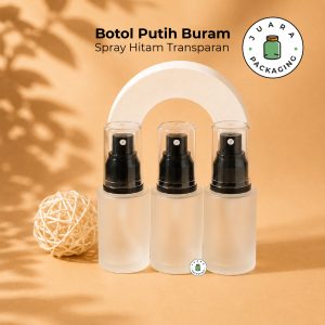 Botol Spray Hitam Tutup Tinggi - 30 ml