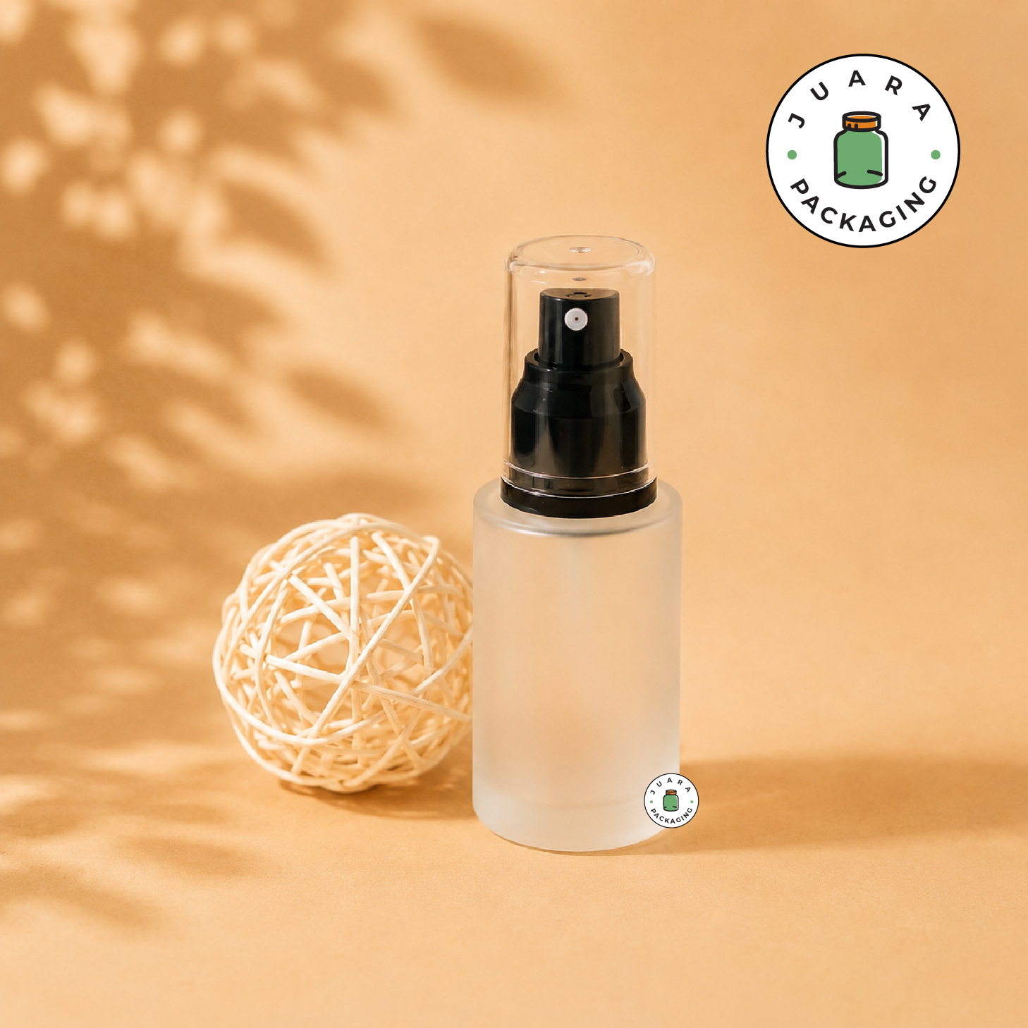 Botol Spray Hitam Tutup Tinggi - 30 ml - Image 4