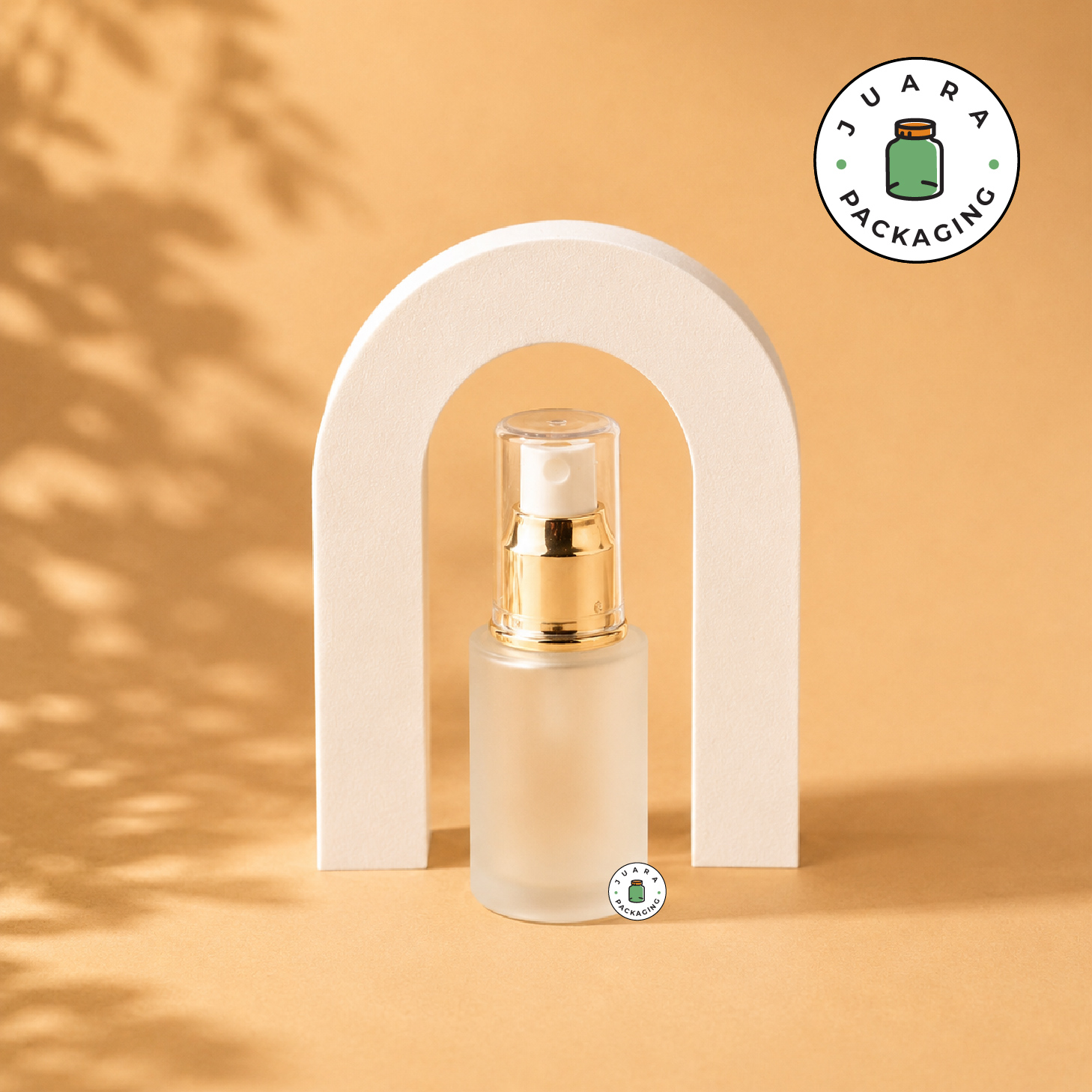 Botol Spray Kaca Leher Gold - 30 ml - Image 4