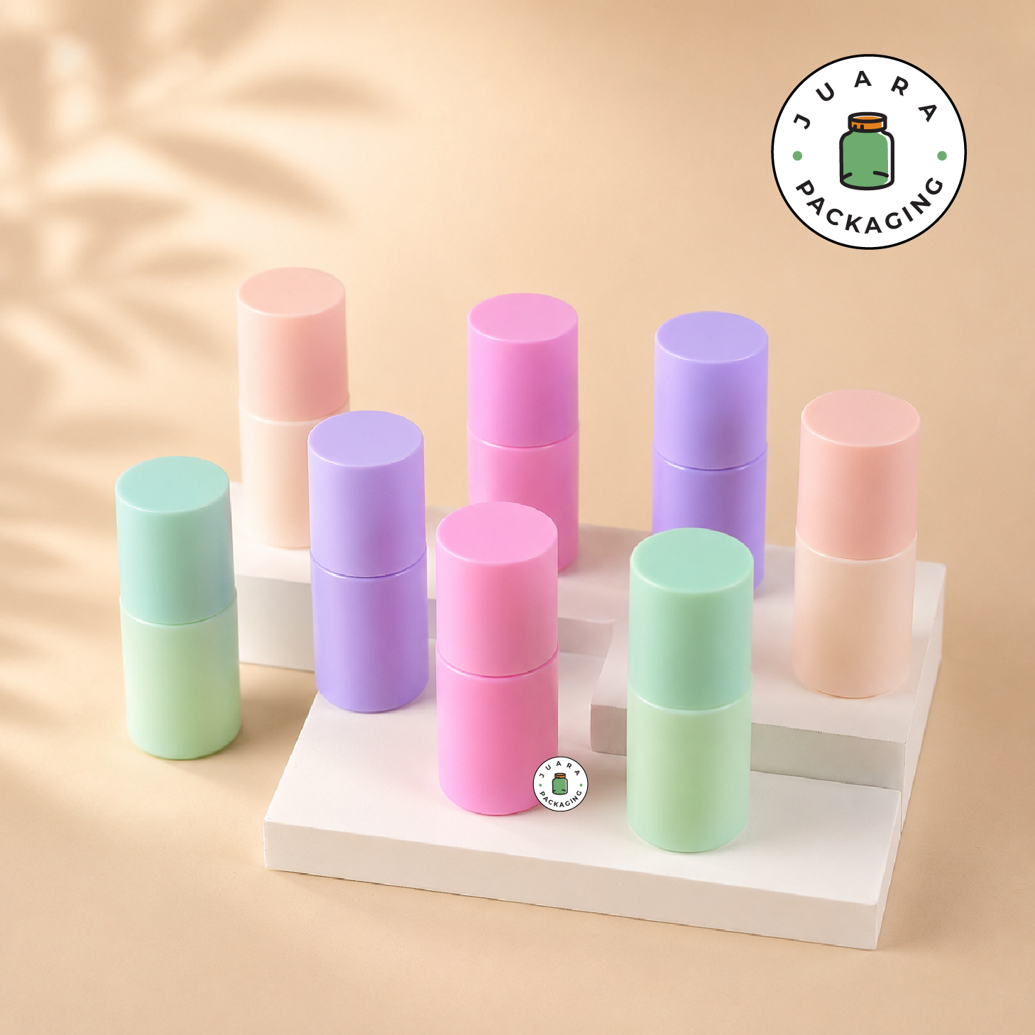 Botol Pump Kaca Warna - 30 ml - Image 3