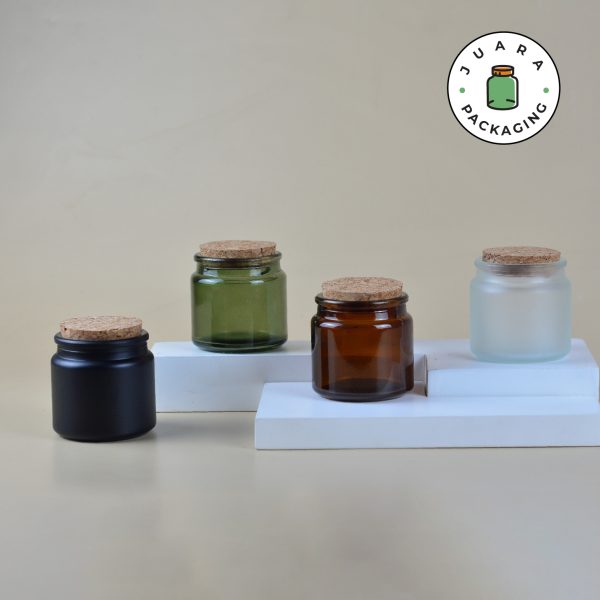 Botol Kaca Tutup Gabus - 100 ml - Suplyer Kemasan Skincare, Kemasan ...