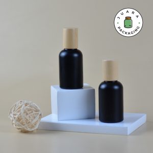 Botol Parfum Kaca Hitam - 30 ml