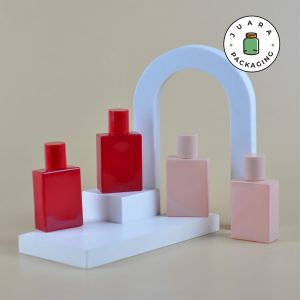 Botol Parfum Kaca Kotak - 30 ml