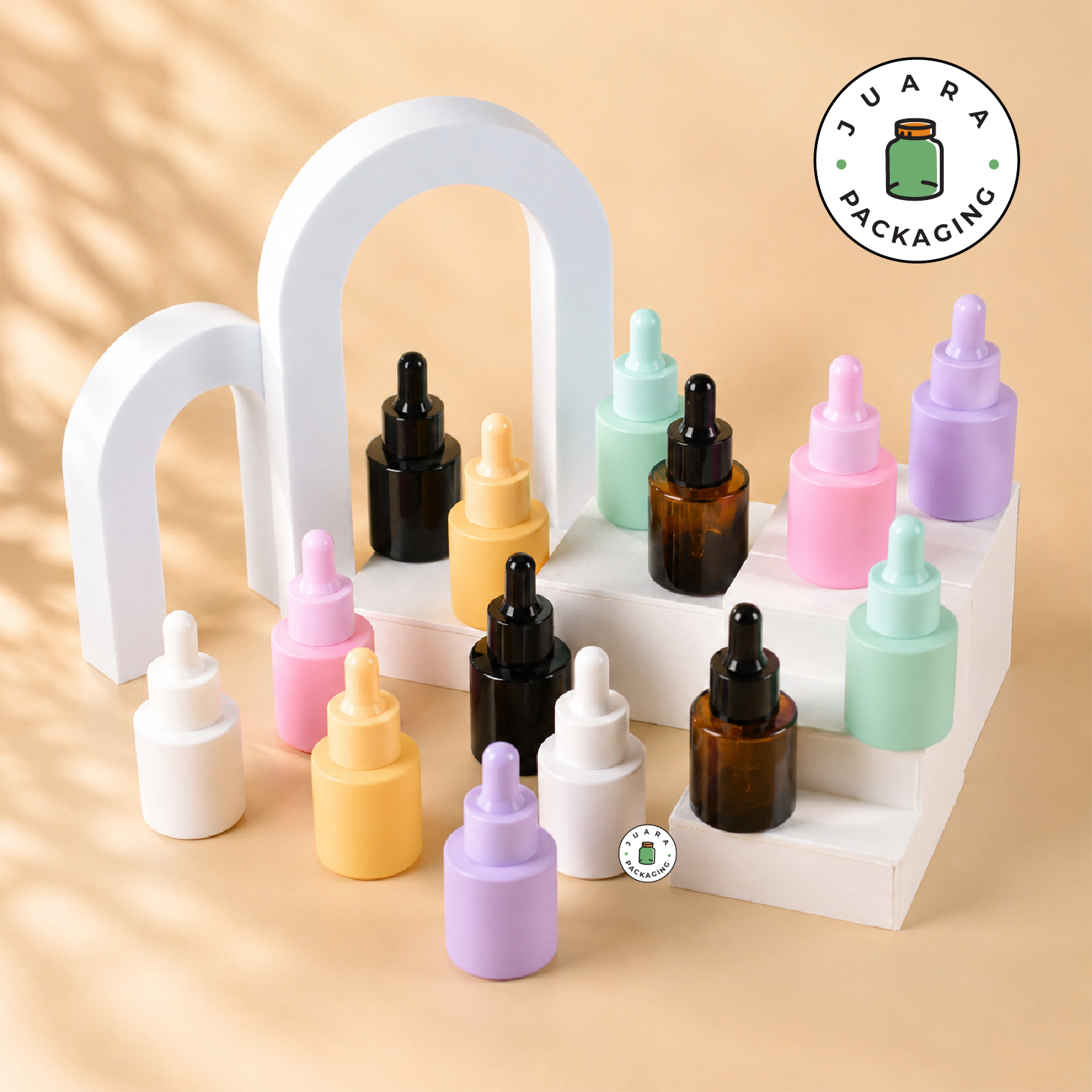 Botol Pipet Kaca Warna Warni - 20 ml - Image 2