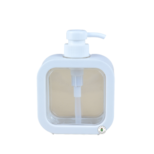 Botol Pump Putih Minimalis - 300 ml