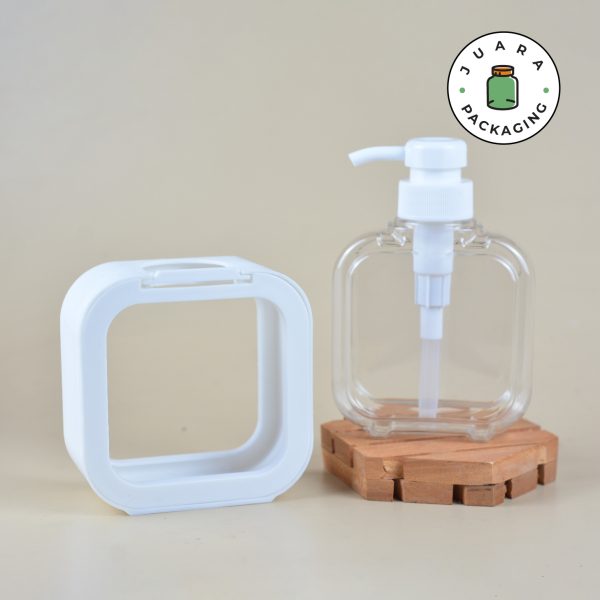 Botol Pump Putih Minimalis - 300 ml - Image 3
