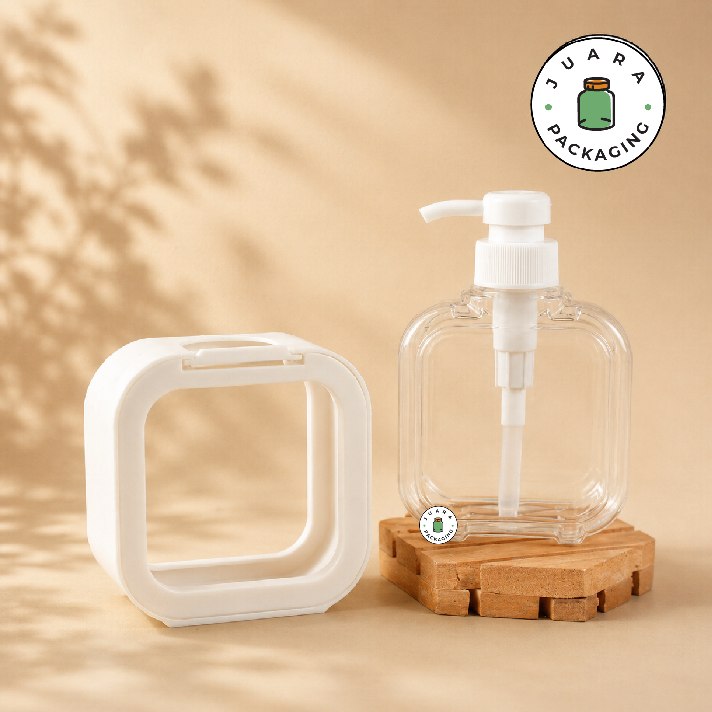 Botol Pump Putih Minimalis - 300 ml - Image 2