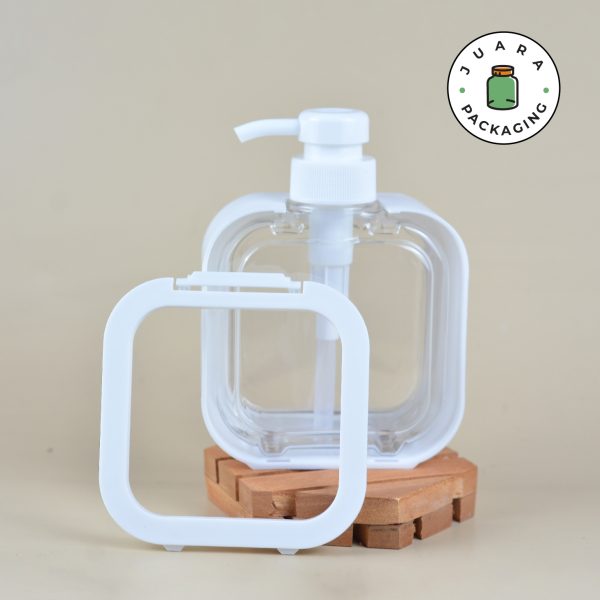 Botol Pump Putih Minimalis - 300 ml - Image 4