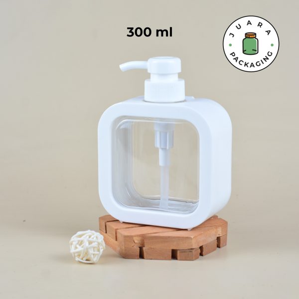 Botol Pump Putih Minimalis - 300 ml - Image 2