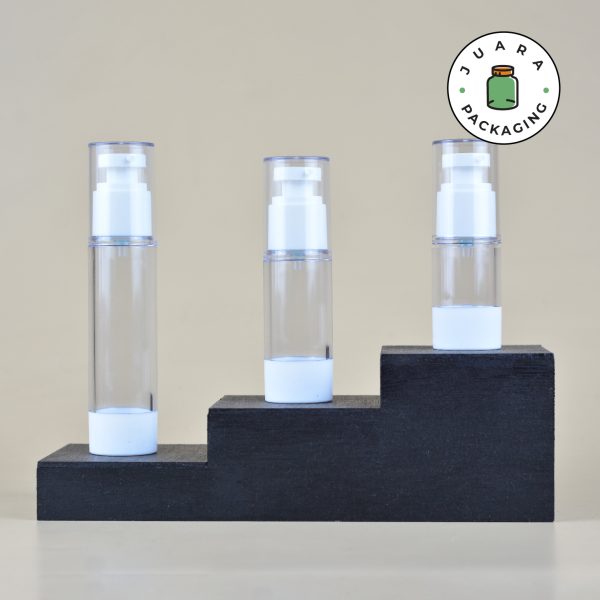 Botol Pump Airless Acrylic - 15 ml 30 ml 50 ml 80 ml 100 ml 120 ml - Image 3