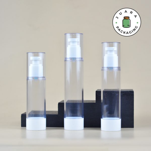 Botol Pump Airless Acrylic - 15 ml 30 ml 50 ml 80 ml 100 ml 120 ml - Image 4