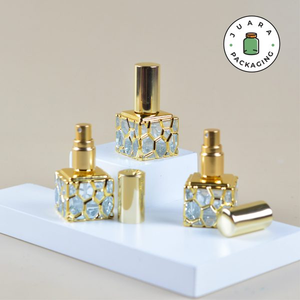 Botol Parfum Kaca Kotak - 10 ml - Image 3