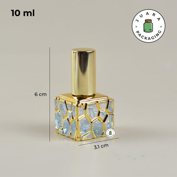Botol Parfum Kaca Kotak - 10 ml - Image 4