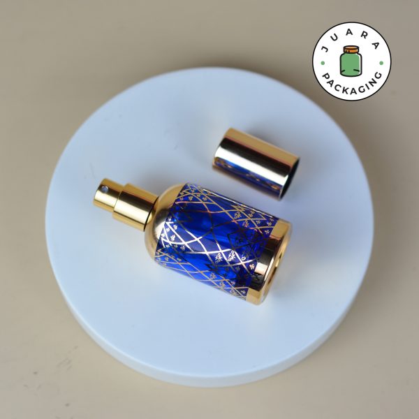 Botol Parfum Kaca Biru - 30 ml - Image 4