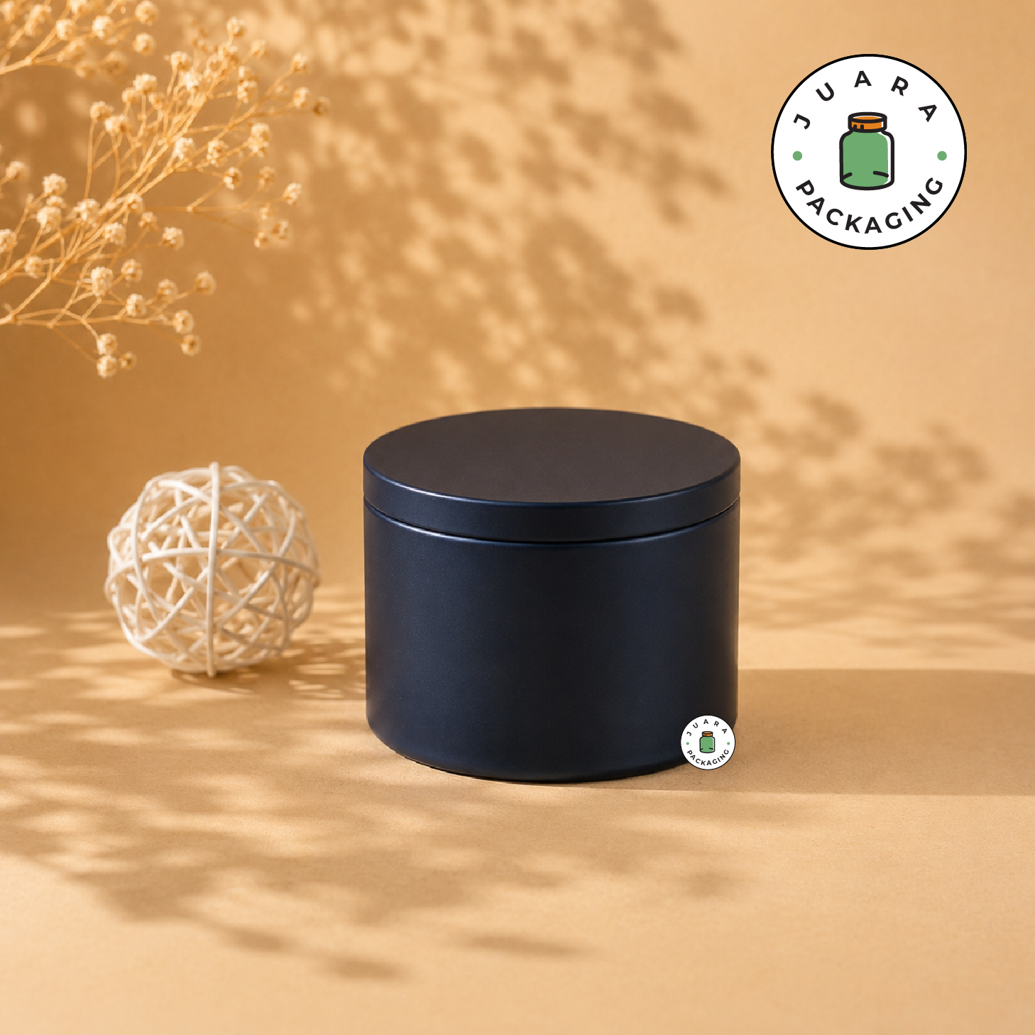 Jar Kaleng Inner Hitam - 200 ml - Image 4