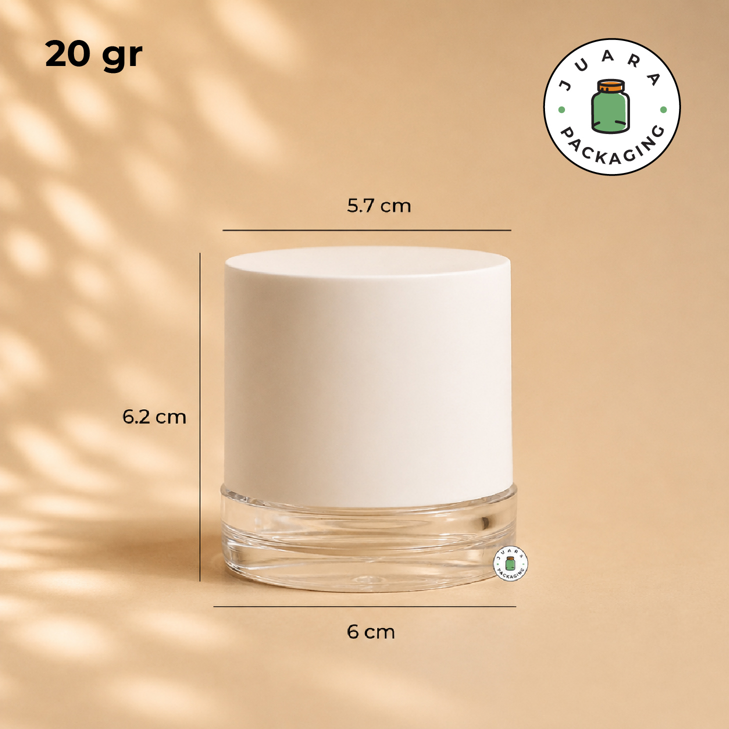 Pot Cream Acrylic - 20 gr - Image 3