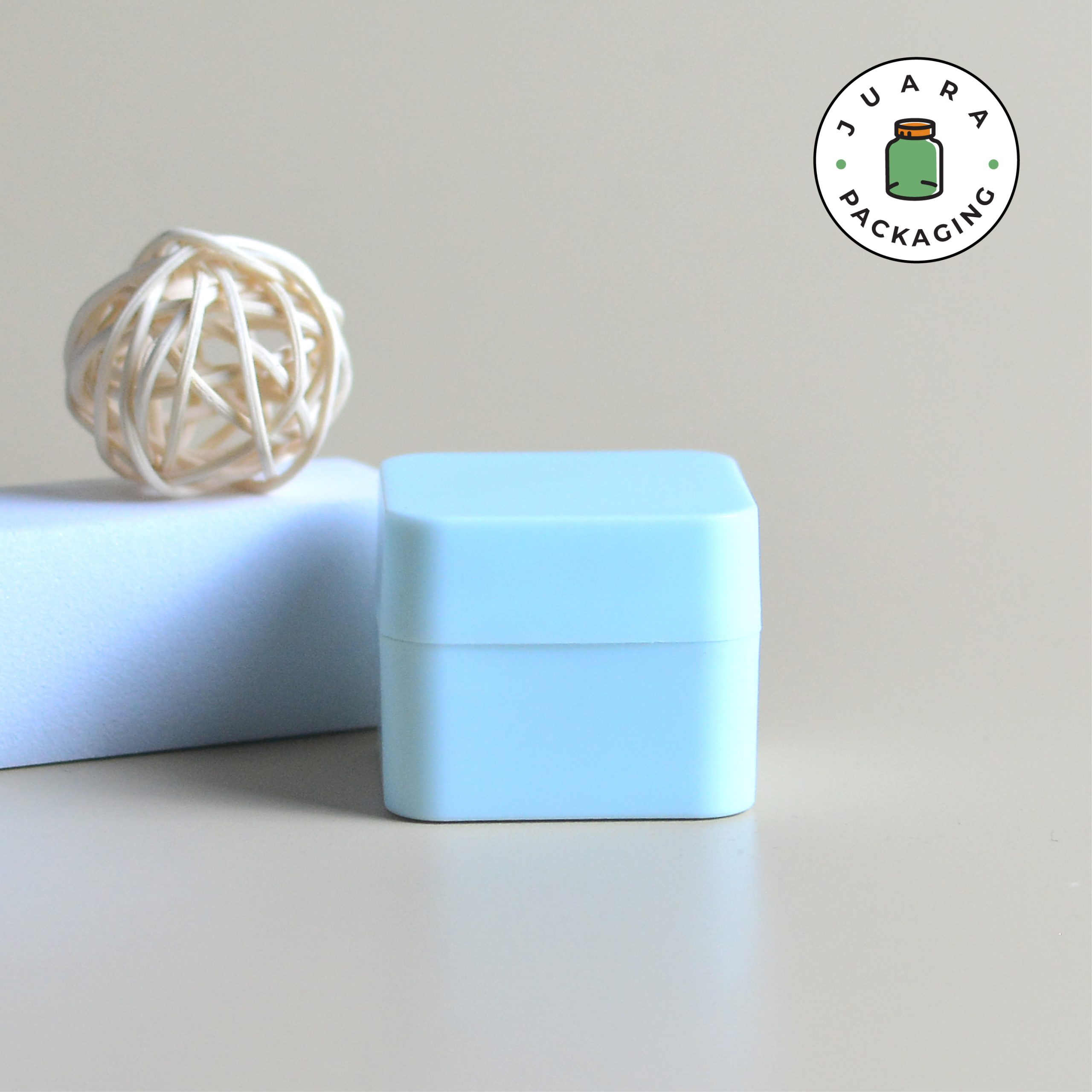 Pot Cream Plastik Biru - 10 ml - Image 5