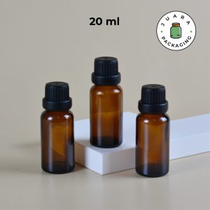 Botol Amber Dropper - 20 ml