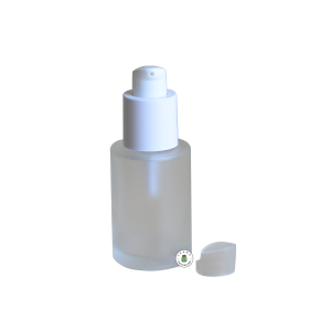 Botol Pump Kaca Tutup Topi - 30 ml