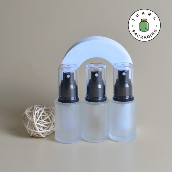 Botol Spray Hitam Tutup Tinggi - 30 ml - Image 2