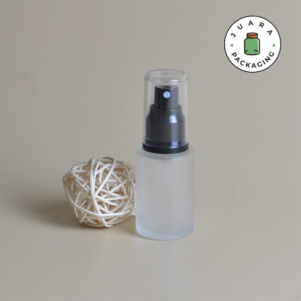 Botol Spray Hitam Tutup Tinggi - 30 ml - Image 4