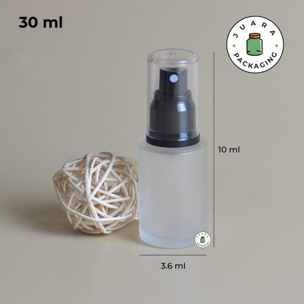 Botol Spray Hitam Tutup Tinggi - 30 ml - Image 5