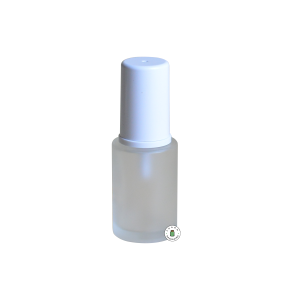 Botol Spray Kaca Tutup Putih - 30 ml