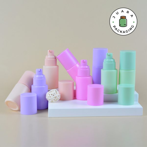 Botol Pump Kaca Warna - 30 ml - Image 2