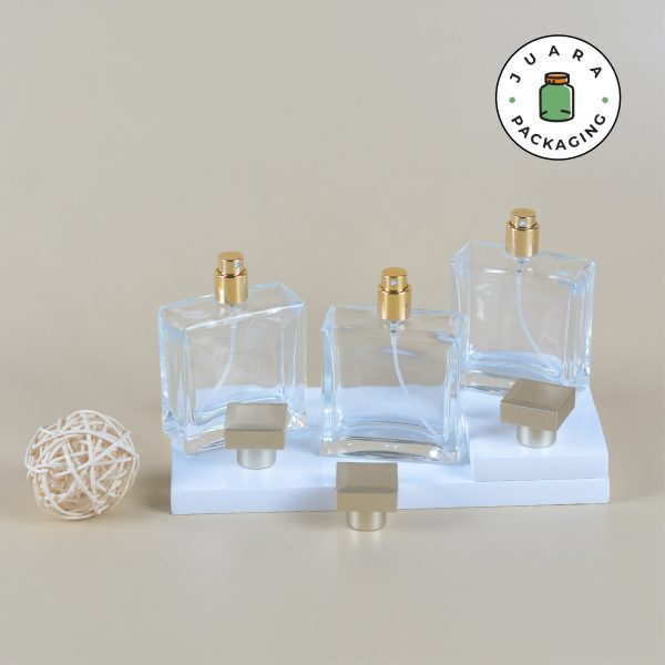 Botol Parfum Kaca Kotak - 50 ml - Image 3