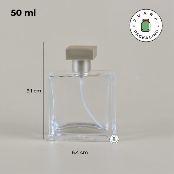 Botol Parfum Kaca Kotak - 50 ml - Image 5