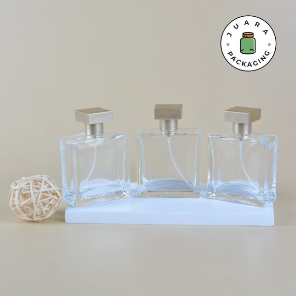 Botol Parfum Kaca Kotak - 50 ml - Image 2