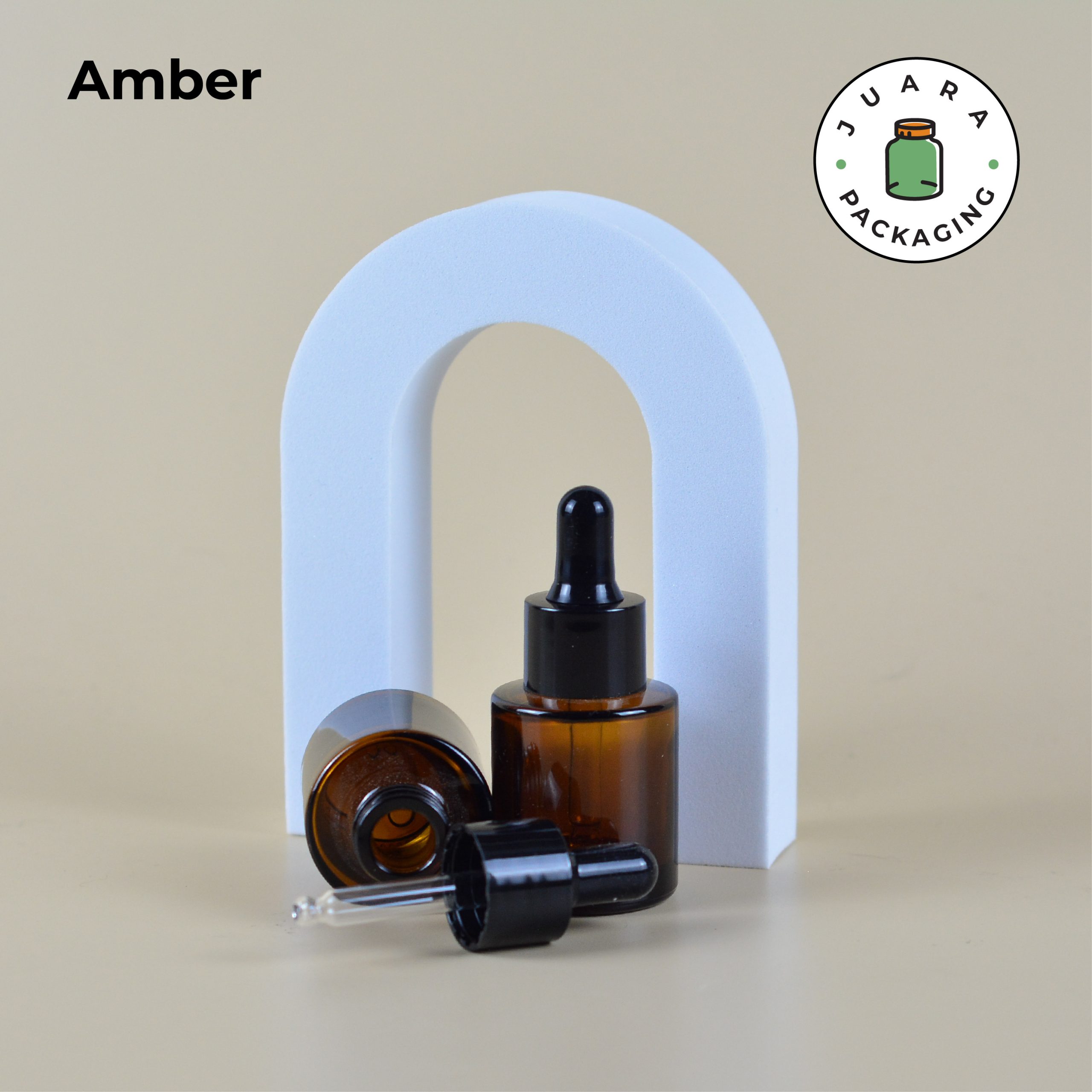 Botol Pipe Kaca Warna Warni - 20 ml - Image 11