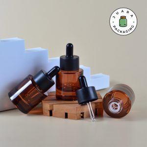 Botol Pipet Kaca Amber - 30 ml