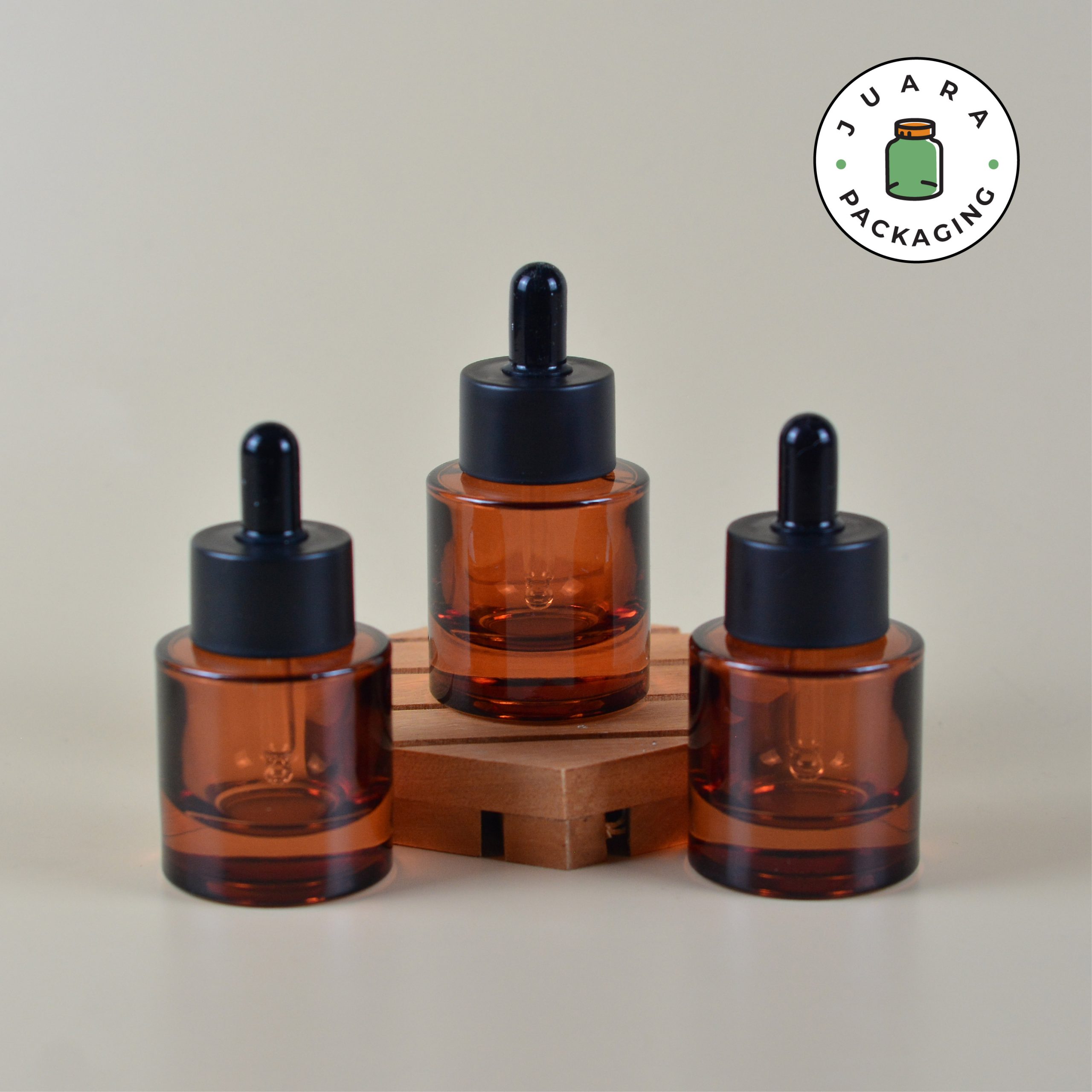 Botol Pipet Kaca Amber - 30 ml - Image 2