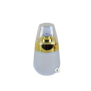 Botol Pump Kaca Bulat - 30 ml